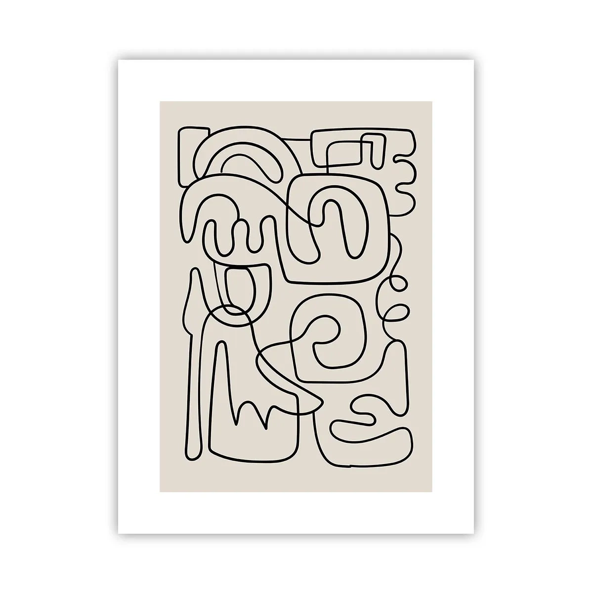 Póster - El camino correcto - 30x40 cm