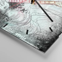 Esfera sin numeración, con rayas