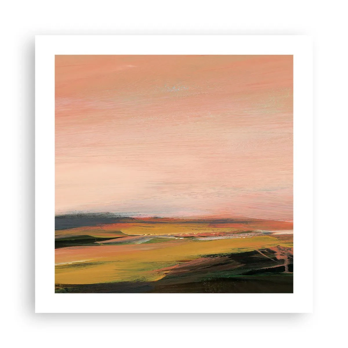 Póster - En tono rosa - 50x50 cm