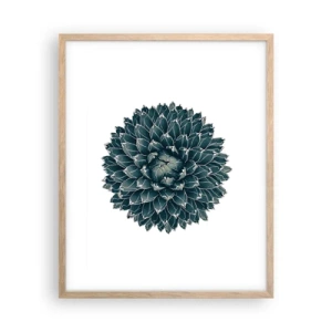 Póster en marco roble claro - Estrella del desierto - 40x50 cm