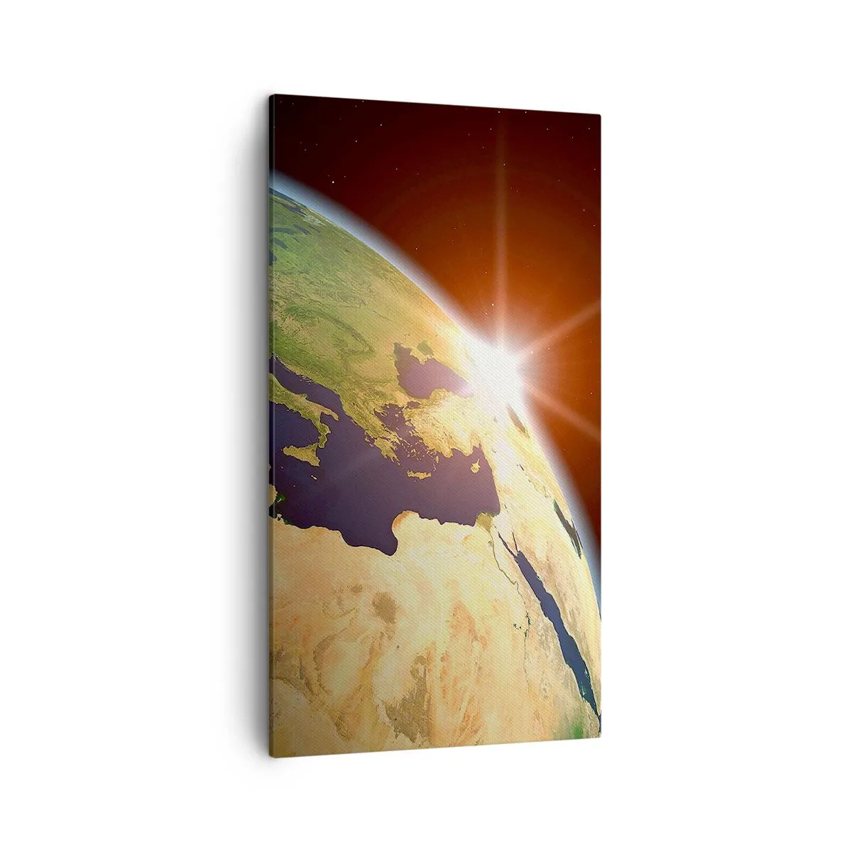 Cuadro sobre lienzo - Impresión de Imagen - Amanecer - 45x80 cm