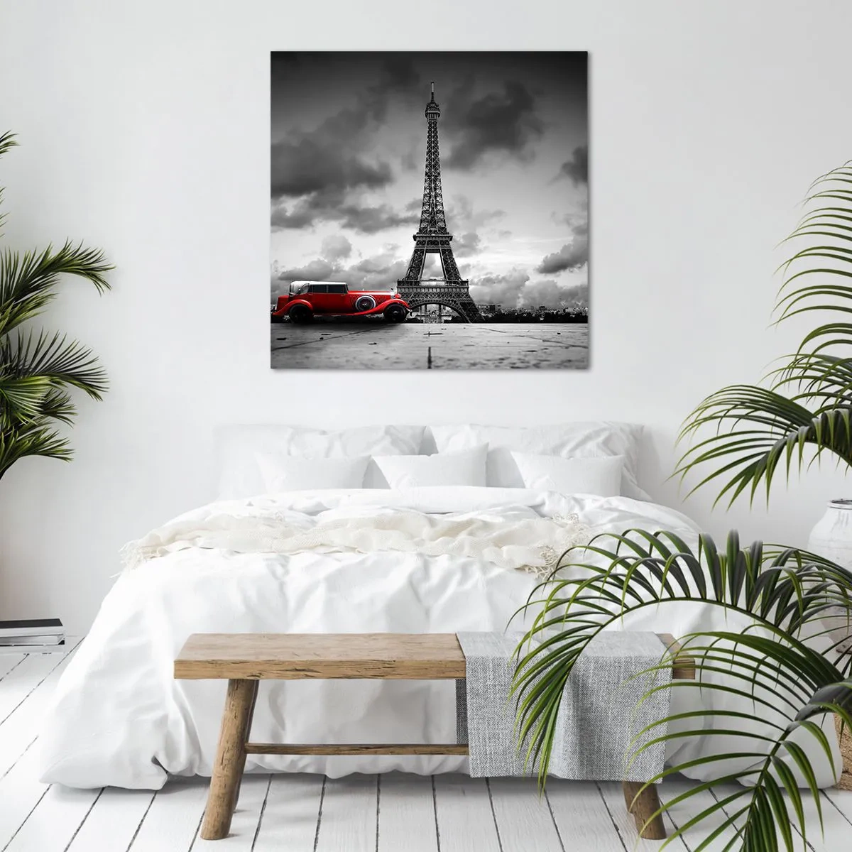 Cuadro sobre lienzo - Impresión de Imagen - No hace mucho tiempo, en París - 60x60 cm