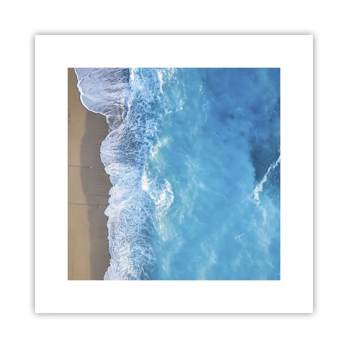 Póster - El poder del azul - 30x30 cm