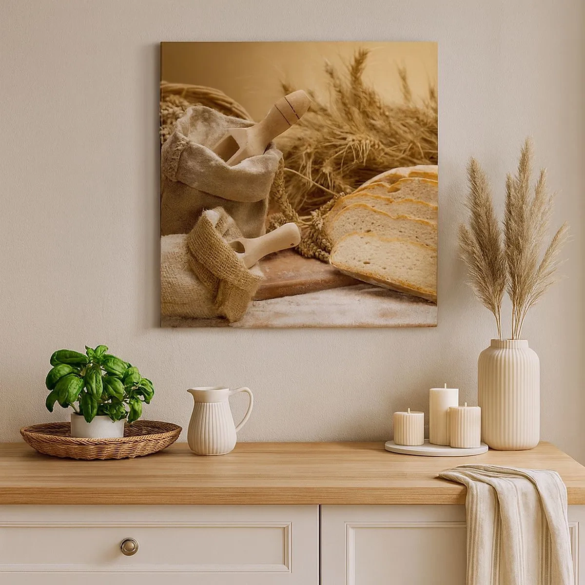 Cuadro sobre lienzo - Impresión de Imagen - Corte perfecto - 30x30 cm