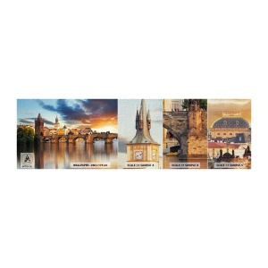 Muestra de fotomural Premium Canvas - La belleza no tiene edad - Ciudad, Praga, La República Checa - 100x30 cm