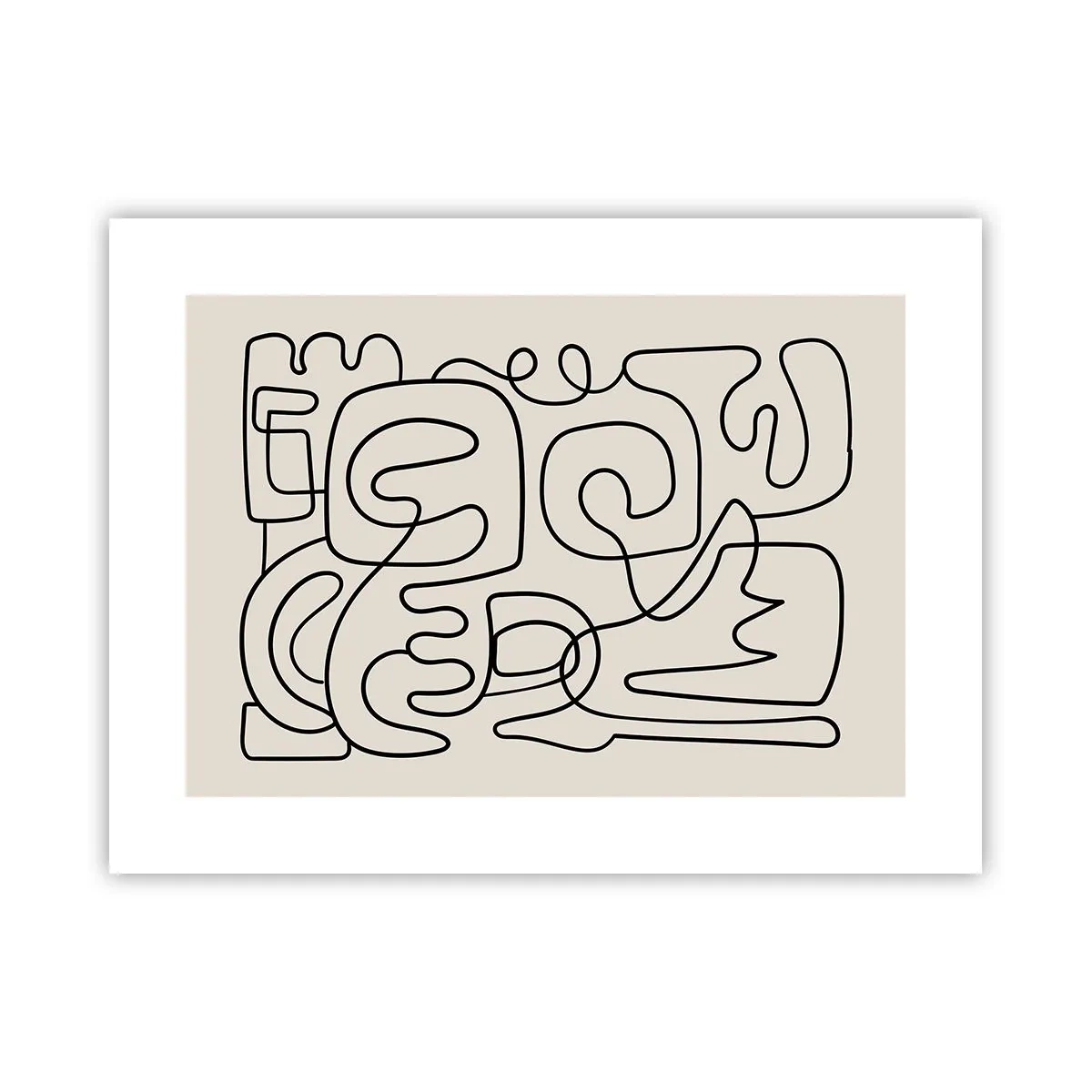 Póster - El camino correcto - 40x30 cm