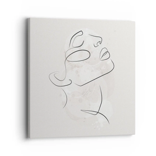 Cuadro sobre lienzo - Impresión de Imagen - Contorno de un sueño - 40x40 cm