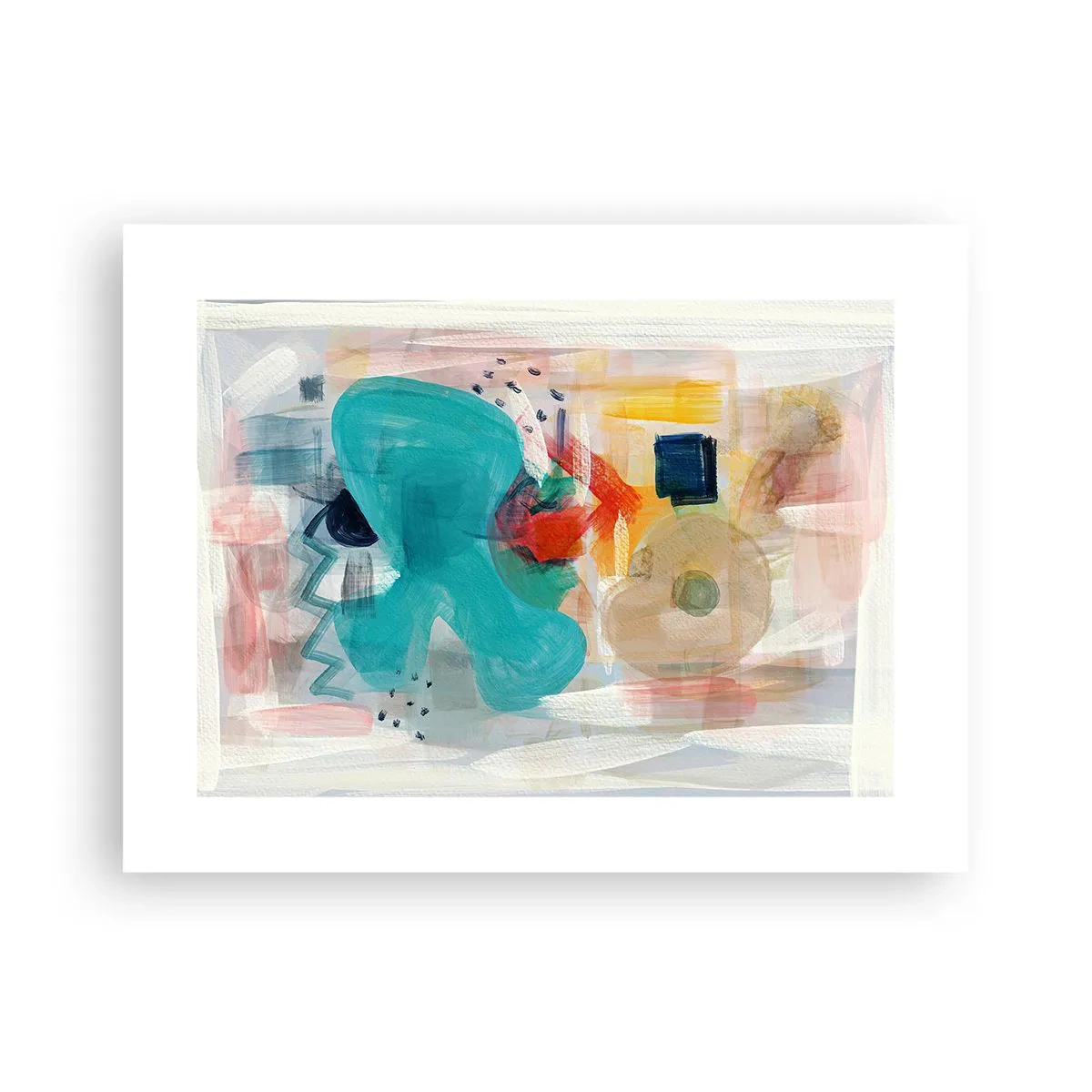 Póster - Un juego de colores - 40x30 cm