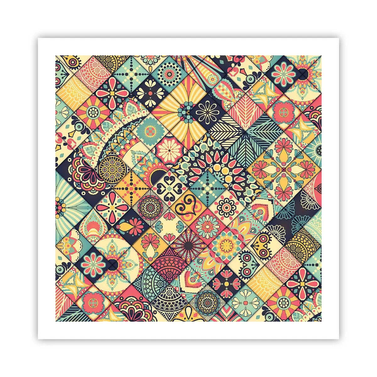 Póster - Clima marroquí - 60x60 cm