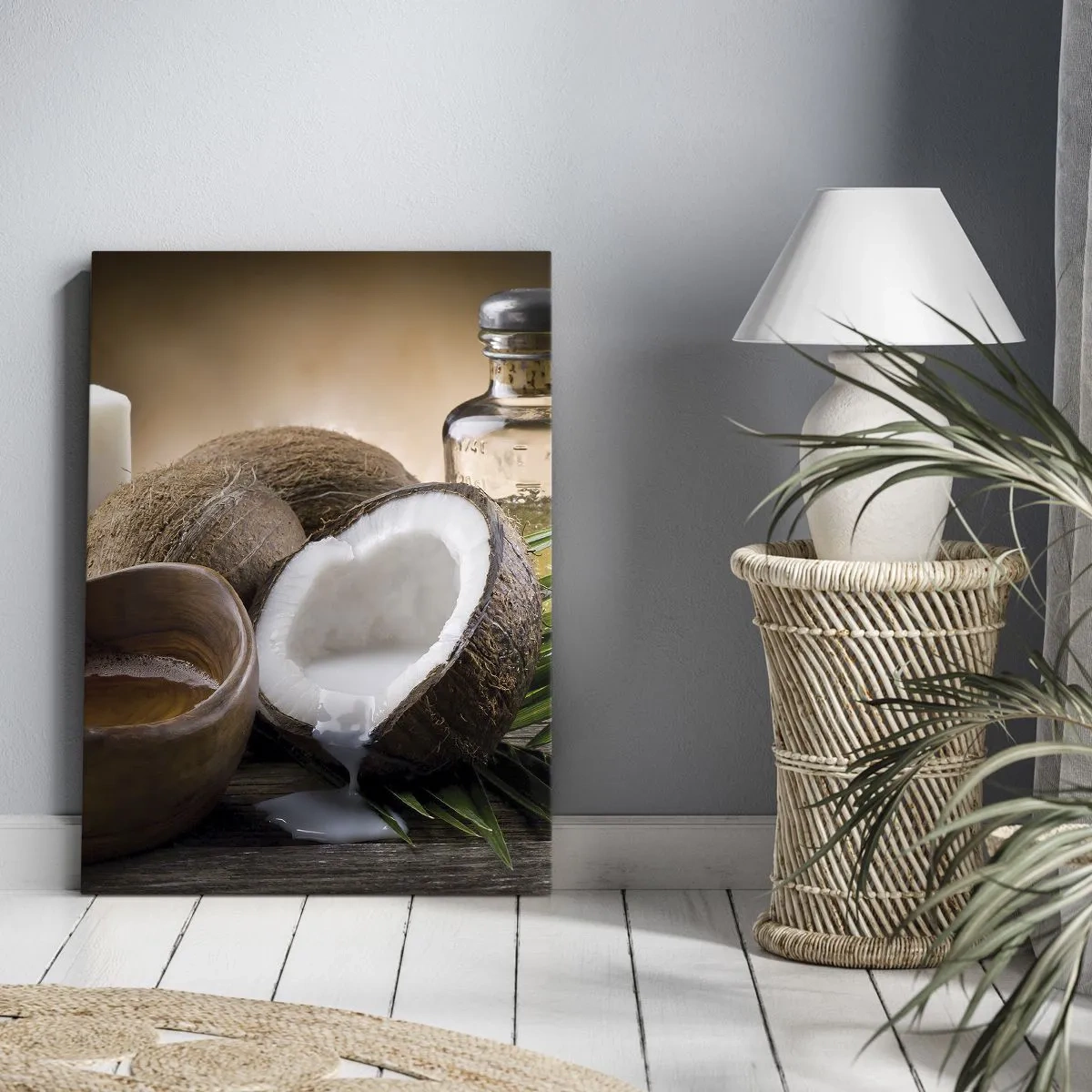 Cuadro sobre lienzo - Impresión de Imagen - Salud de las islas tropicales - 45x80 cm