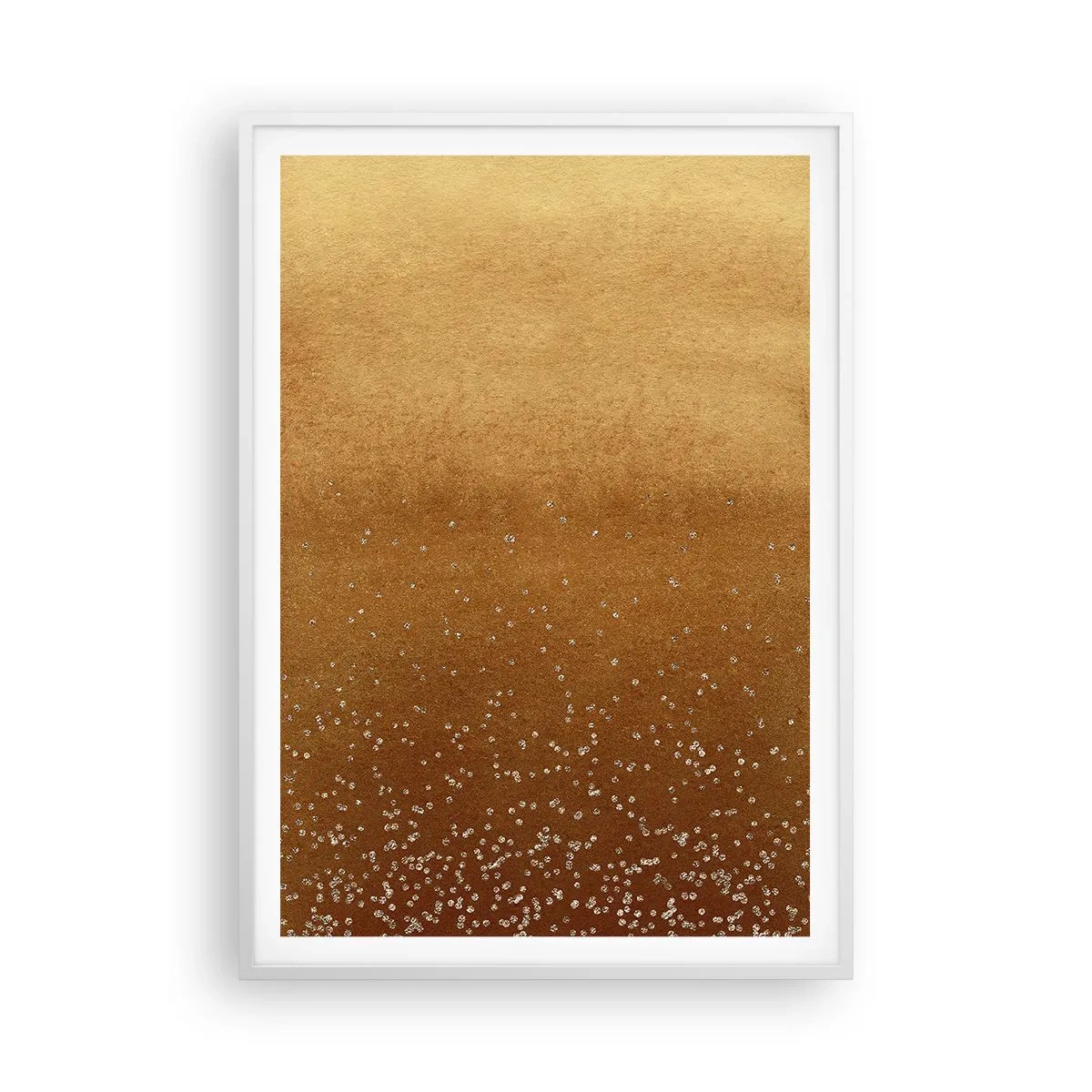 Póster en marco blanco - Nacimiento de la luz - 70x100 cm