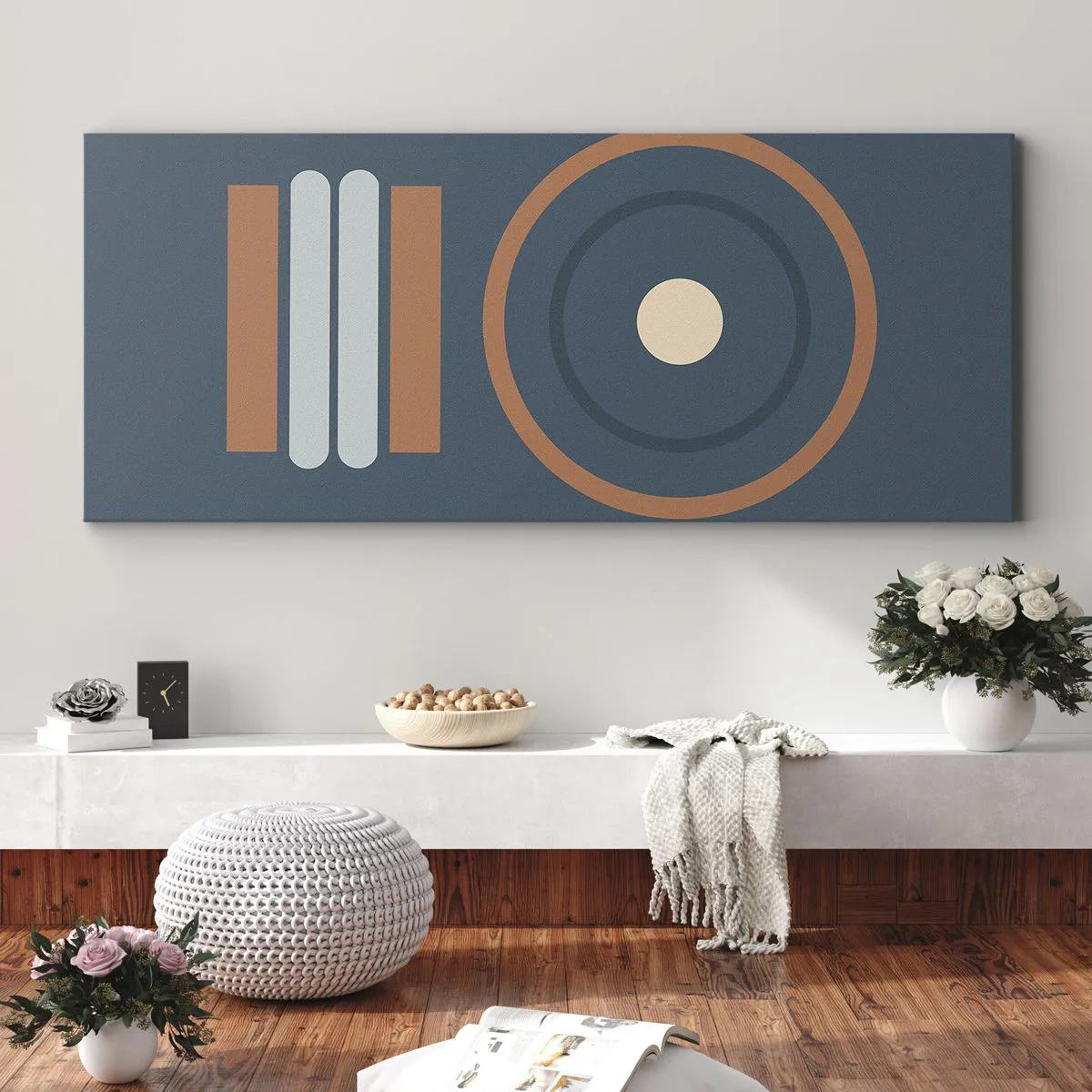 Cuadro sobre lienzo - Impresión de Imagen - La esencia de las cosas - 100x40 cm
