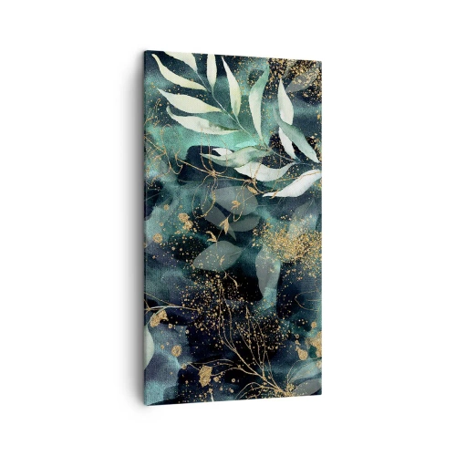 Cuadro sobre lienzo - Impresión de Imagen - Jardín encantado - 45x80 cm