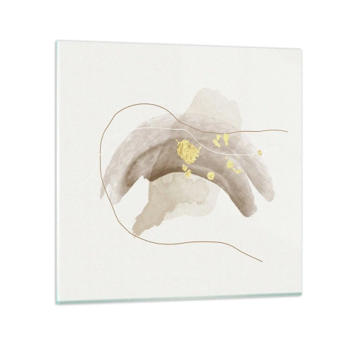 Cuadro sobre vidrio - Impresiones sobre Vidrio - Encontrado en el espacio - 40x40 cm