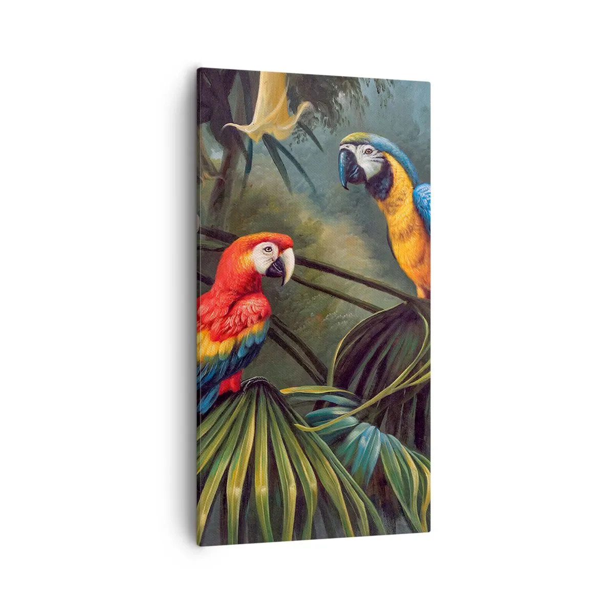 Cuadro sobre lienzo - Impresión de Imagen - Romanticismo en los trópicos - 55x100 cm