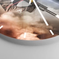 Esfera sin numeración, con rayas