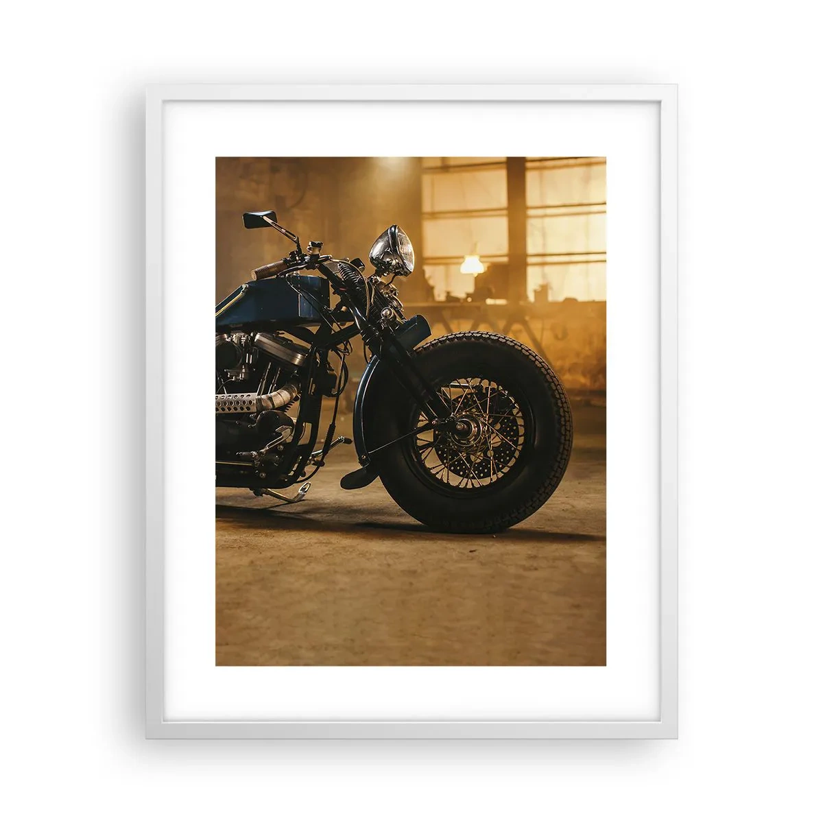 Póster en marco blanco - Puedo hacer cualquier cosa - 40x50 cm