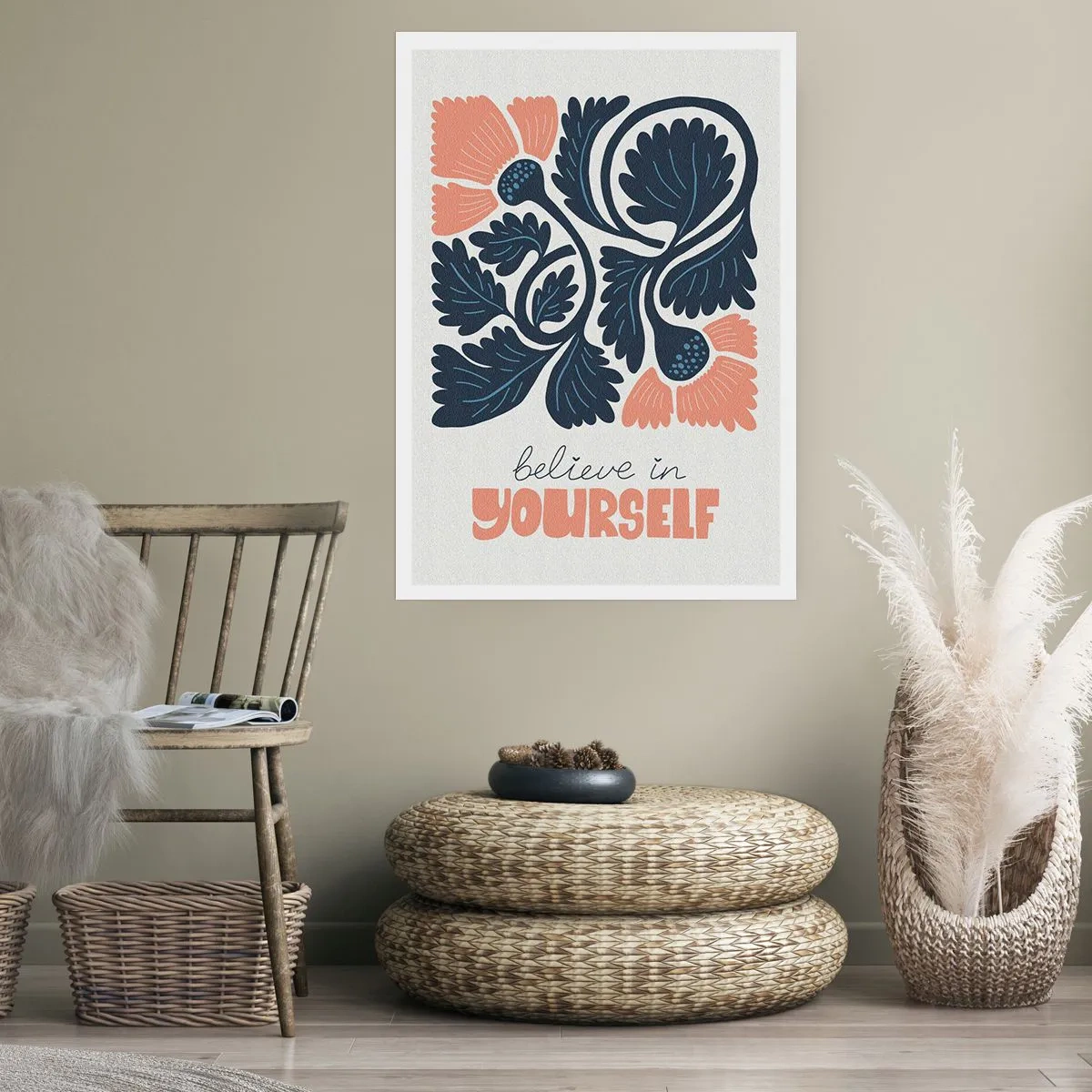 Póster - Crece y florece - 40x50 cm