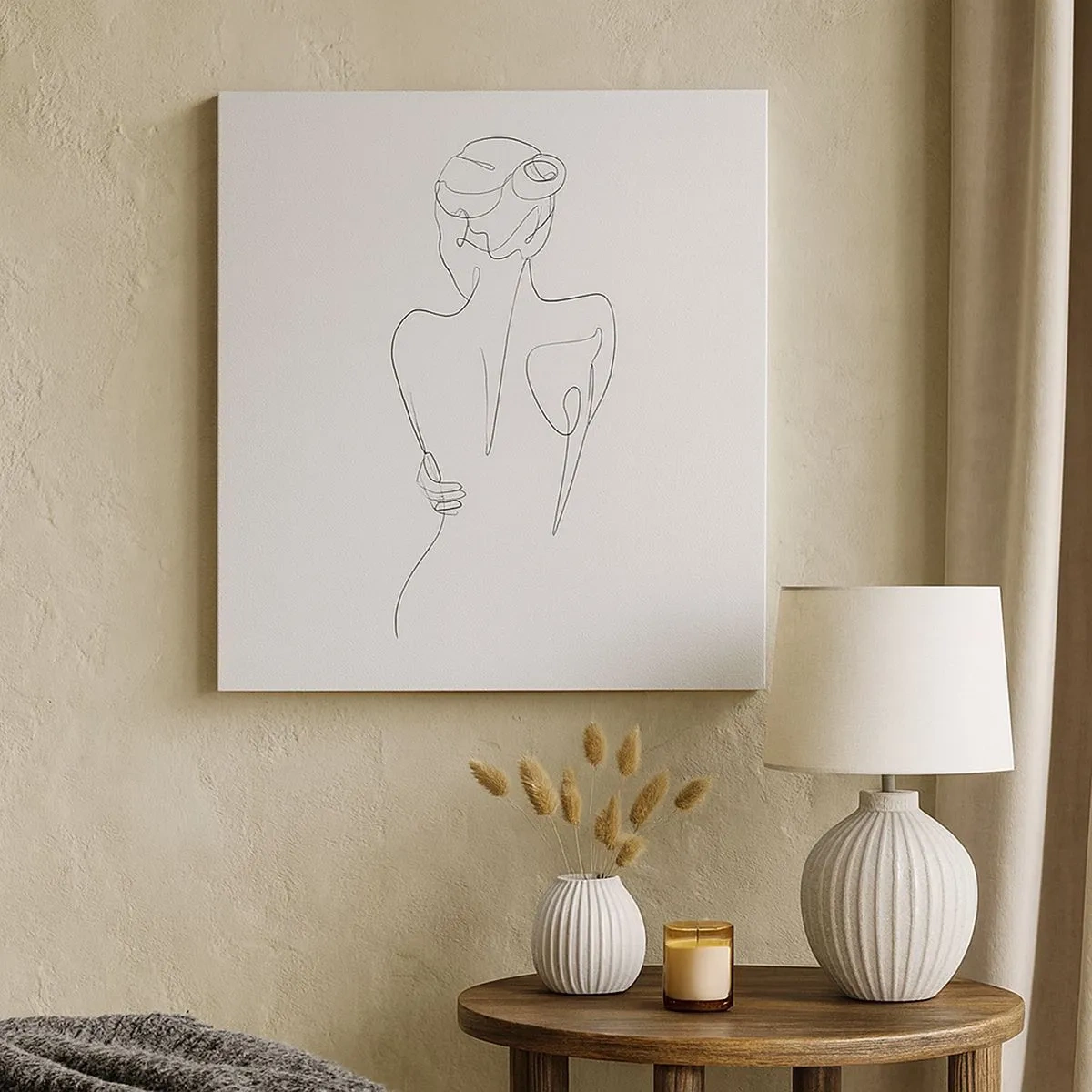 Cuadro sobre lienzo - Impresión de Imagen - Música del cuerpo - 30x30 cm