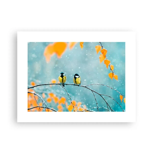 Póster - Cotilleo de pájaros - 40x30 cm