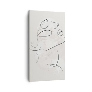 Cuadro sobre lienzo - Impresión de Imagen - Contorno de un sueño - 45x80 cm