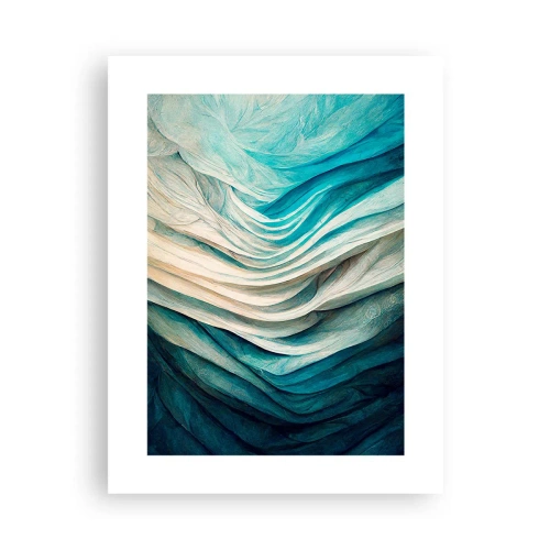 Póster - Azul insaciable - 30x40 cm