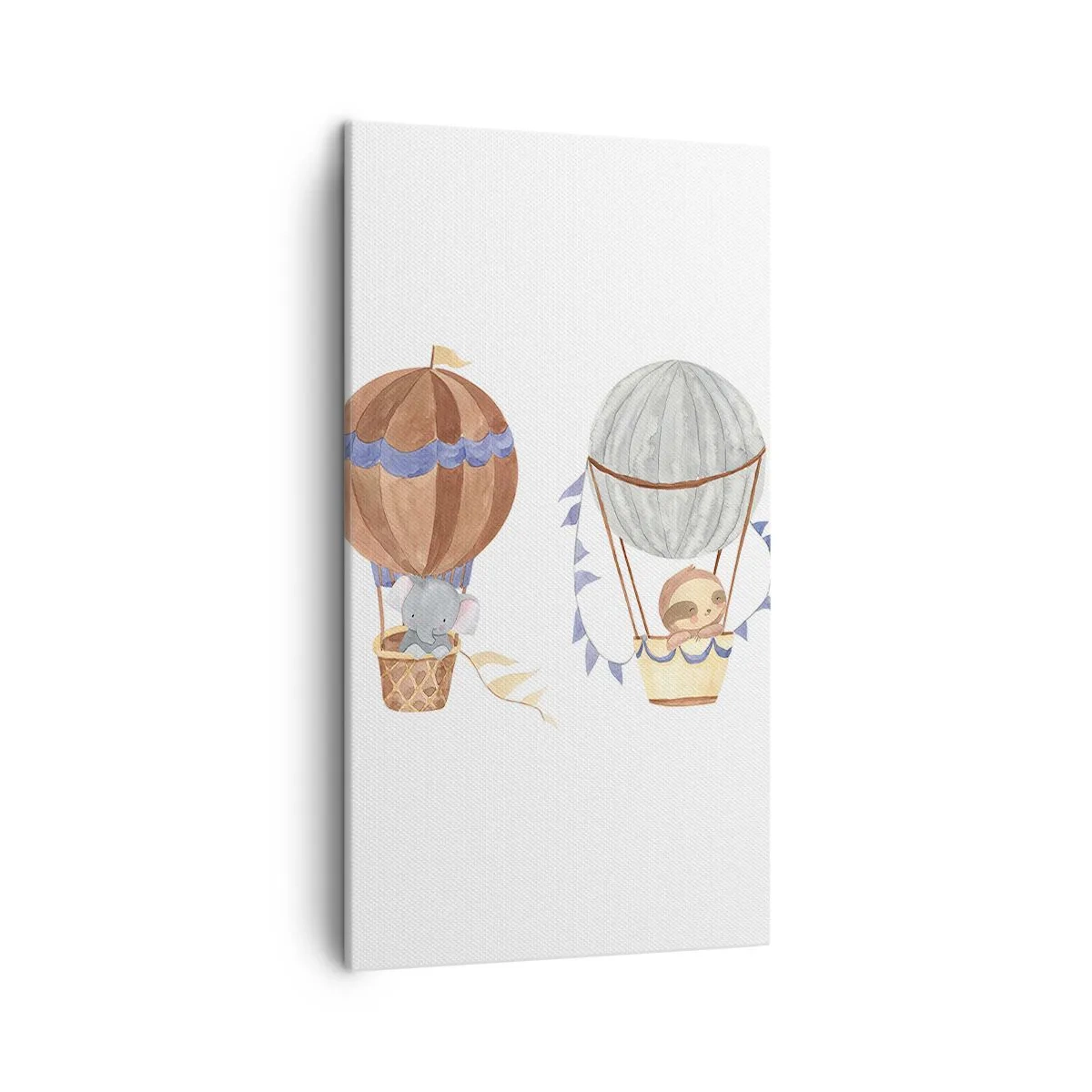 Cuadro sobre lienzo - Impresión de Imagen - Amigos de viaje - 45x80 cm