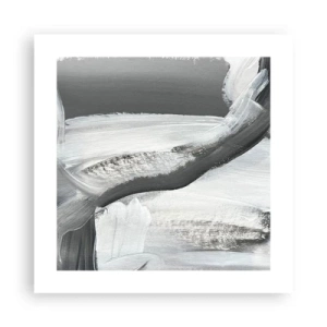 Póster - Con movimientos decididos - 40x40 cm