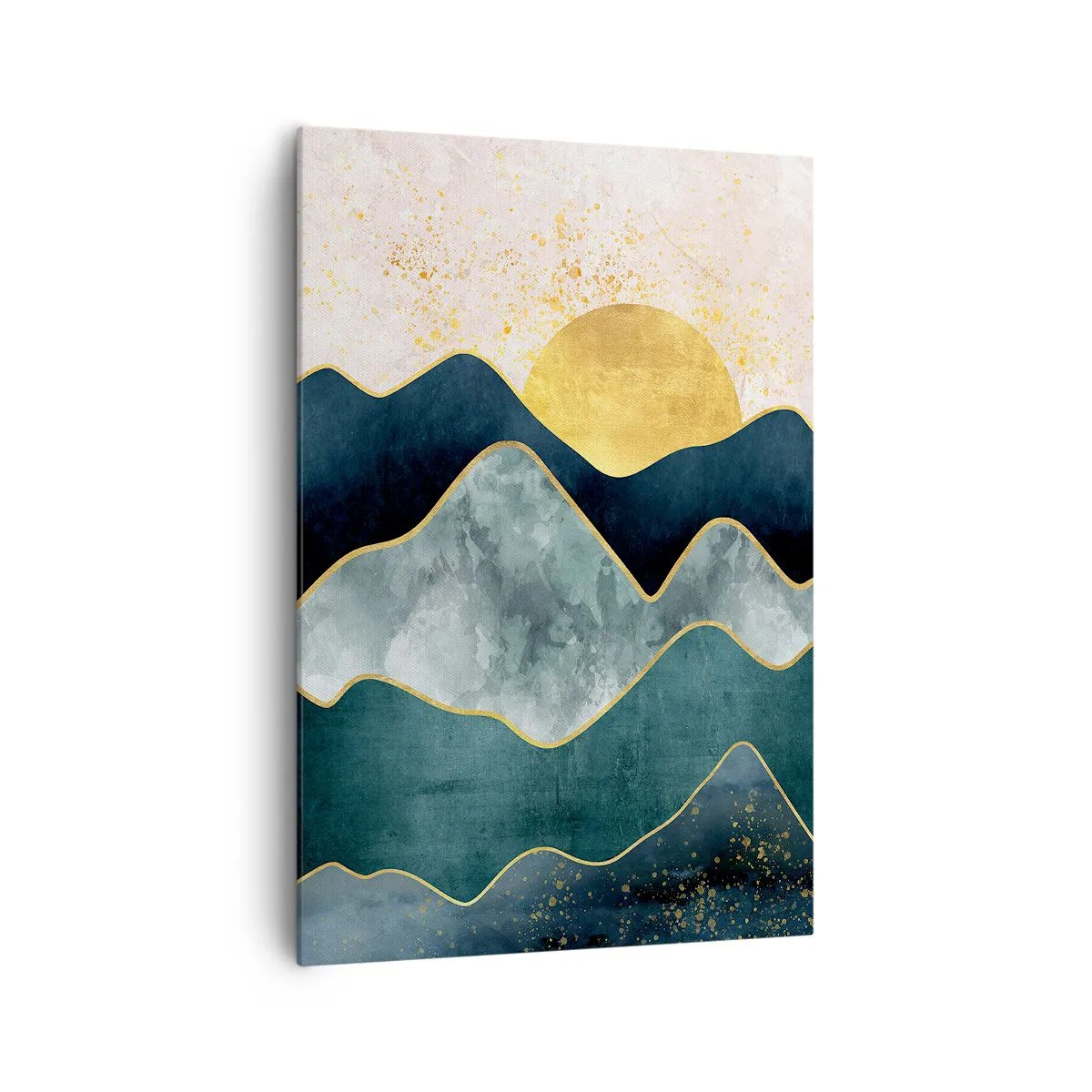 Cuadro sobre lienzo - Impresión de Imagen - Más allá de las siete montañas - 70x100 cm