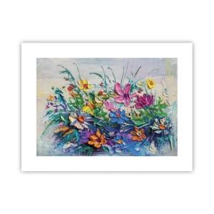 Póster - La energía de las flores - 40x30 cm