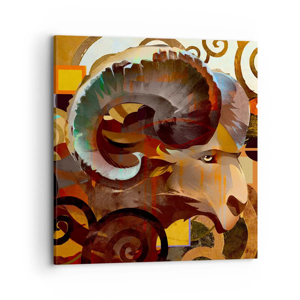 Cuadro sobre lienzo - Impresión de Imagen - Magia - religiones - rituales - 70x70 cm