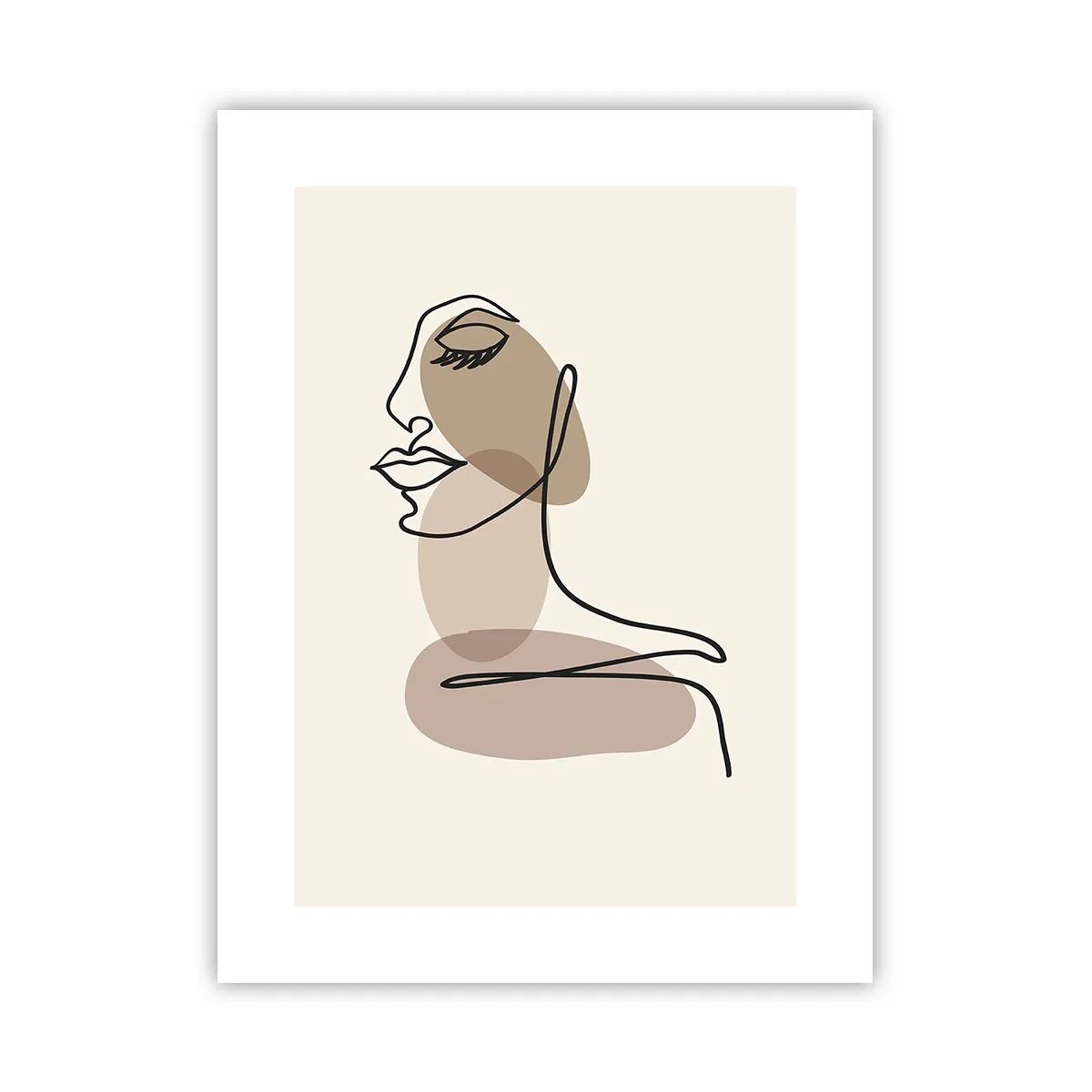 Póster - Escucharse a sí misma - 30x40 cm