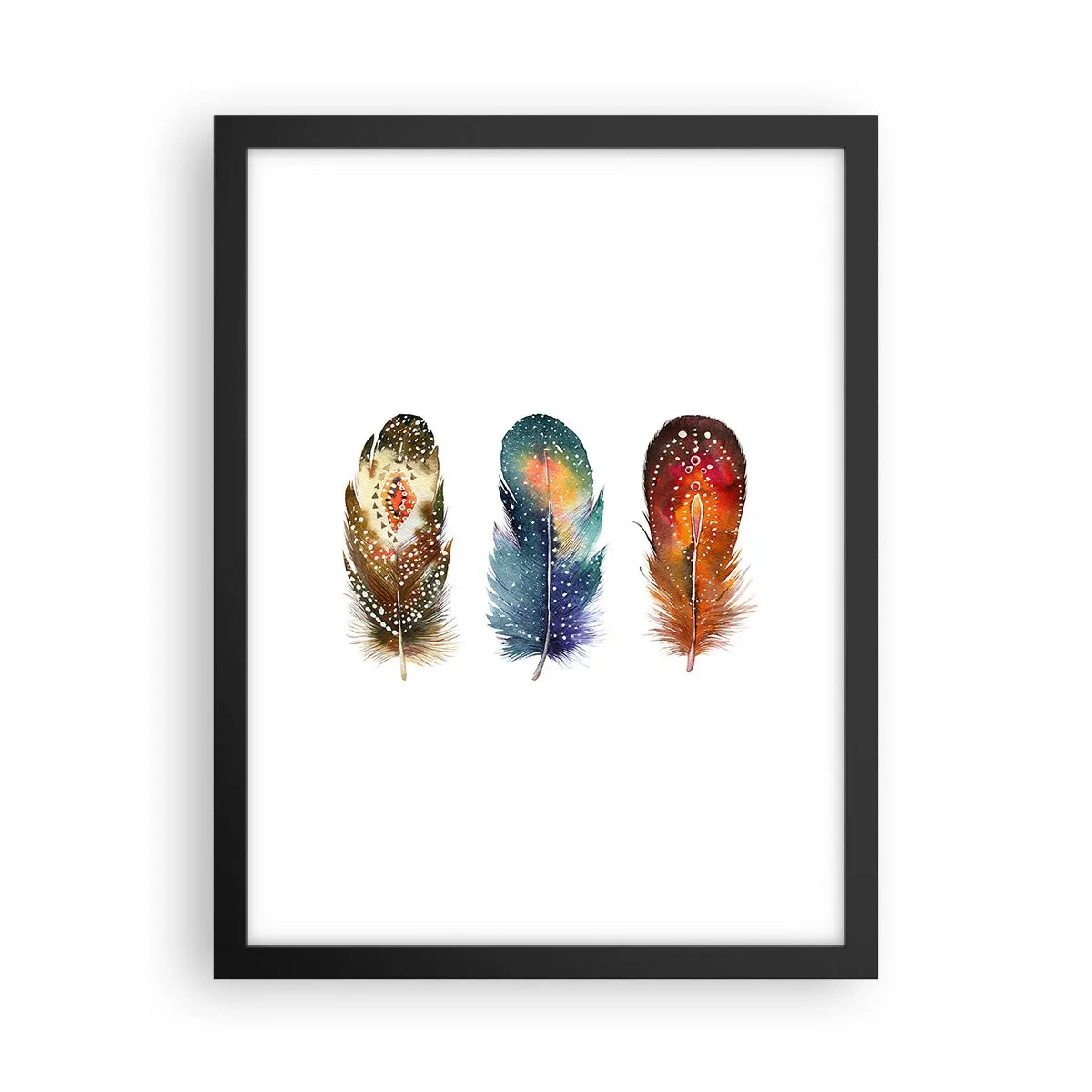 Póster en marco negro - Rituales, ceremonias, secretos - 30x40 cm