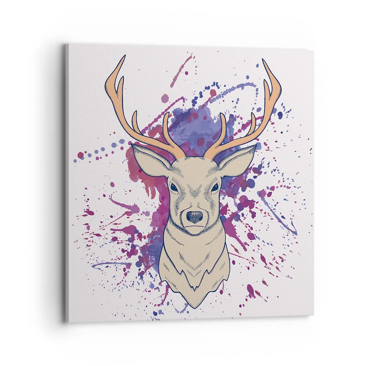 Cuadro sobre lienzo - Impresión de Imagen - Valor y equilibrio - 70x70 cm