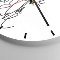 Esfera sin numeración, con rayas