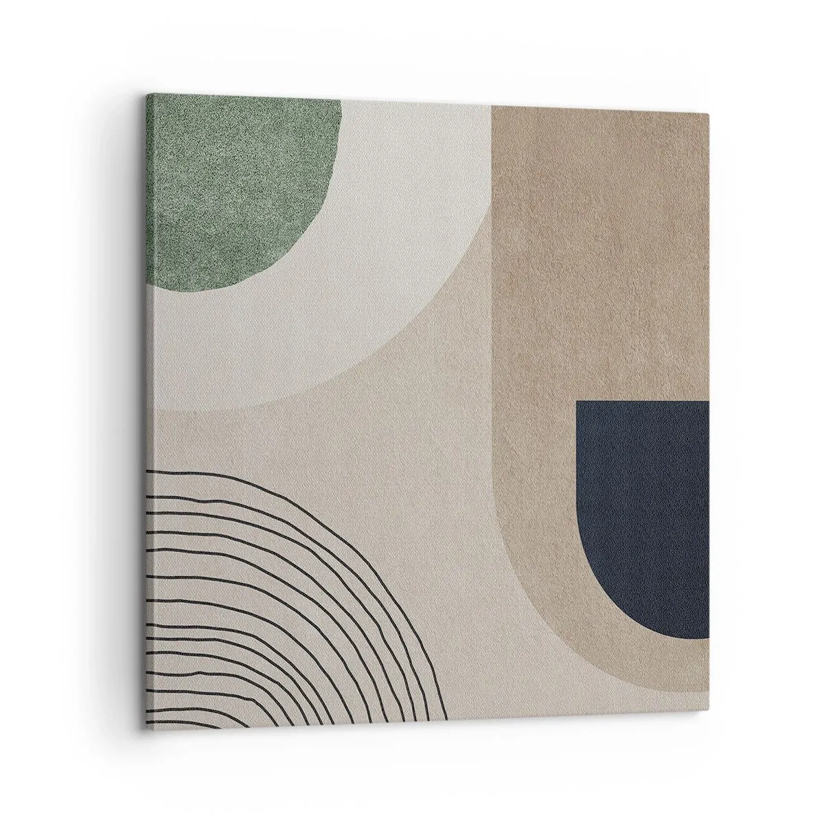 Cuadro sobre lienzo - Impresión de Imagen - La delicadeza de un óvalo - 60x60 cm