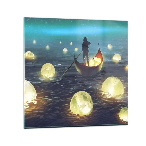 Cuadro sobre vidrio - Impresiones sobre Vidrio - Cosas que los filósofos nunca soñaron - 50x50 cm