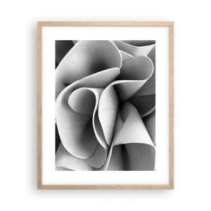 Póster en marco roble claro - Sucede en el espacio - 40x50 cm