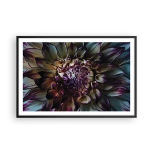 Póster en marco negro - El florecimiento de la hermosura - 91x61 cm