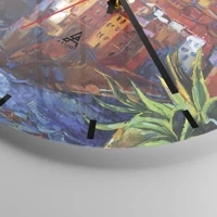 Esfera sin numeración, con rayas