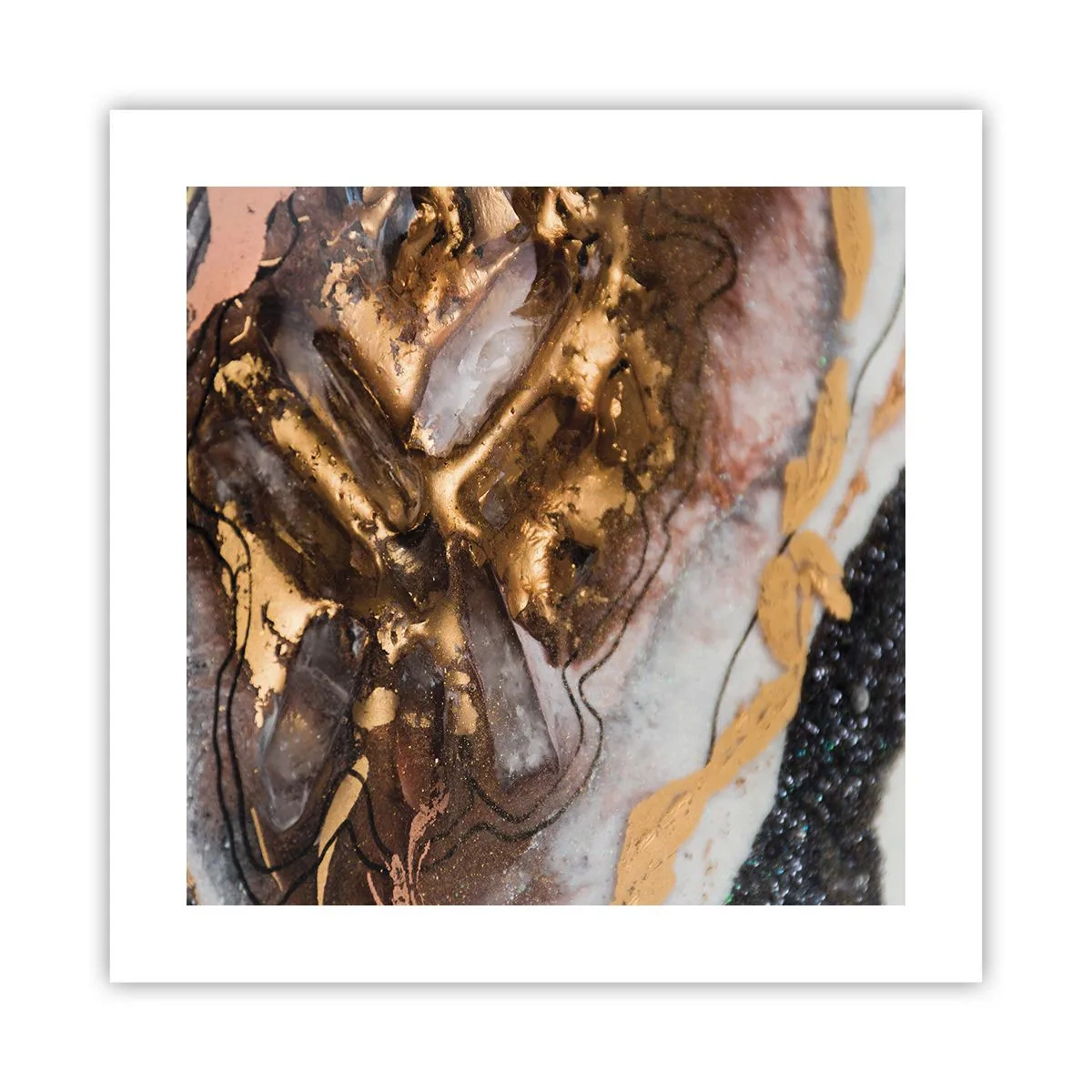 Póster - Elemento de la tierra - 40x40 cm