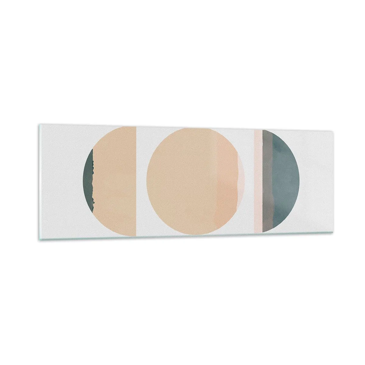 Cuadro sobre vidrio - Impresiones sobre Vidrio - Círculo tras círculo - 90x30 cm