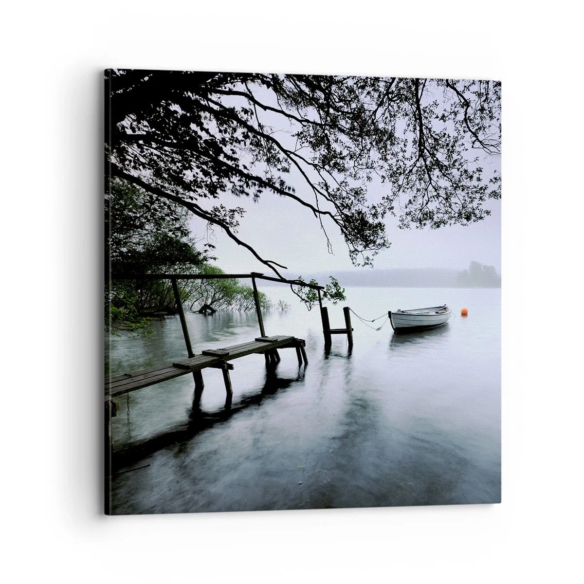 Cuadro sobre lienzo - Impresión de Imagen - Ya estás descansando - 70x70 cm