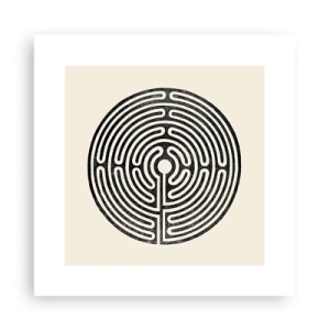 Póster - Orden misterioso - 30x30 cm