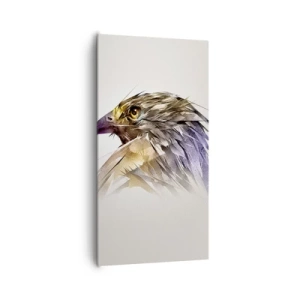 Cuadro sobre lienzo - Impresión de Imagen - Retrato de un guerrero - 65x120 cm