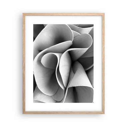 Póster en marco roble claro - Sucede en el espacio - 40x50 cm