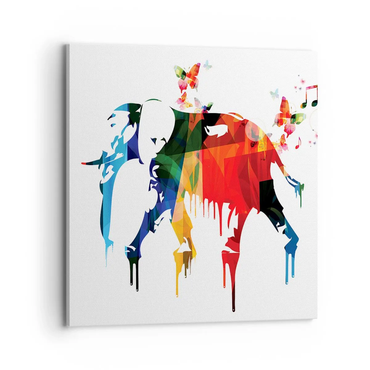 Cuadro sobre lienzo - Impresión de Imagen - Todo el mundo puede bailar - 70x70 cm