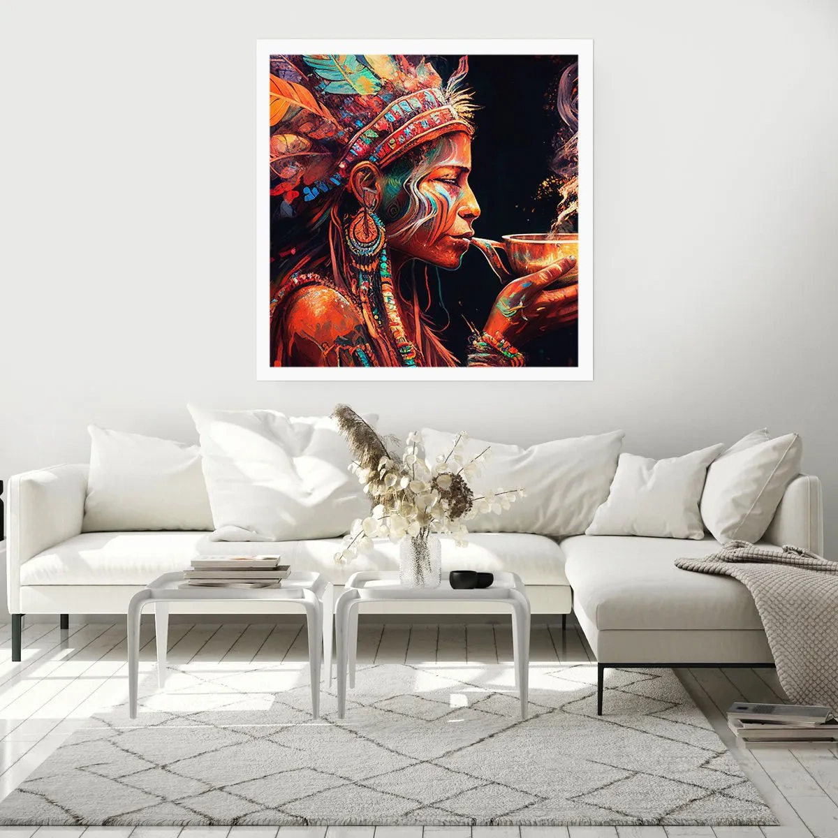 Póster - Un ritual mágico - 50x50 cm