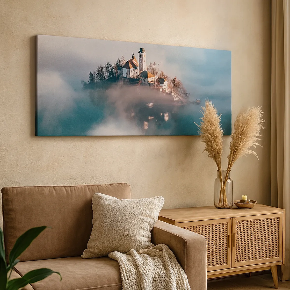 Cuadro sobre lienzo - Impresión de Imagen - Isla de los sueños - 30x30 cm