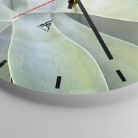 Esfera sin numeración, con rayas